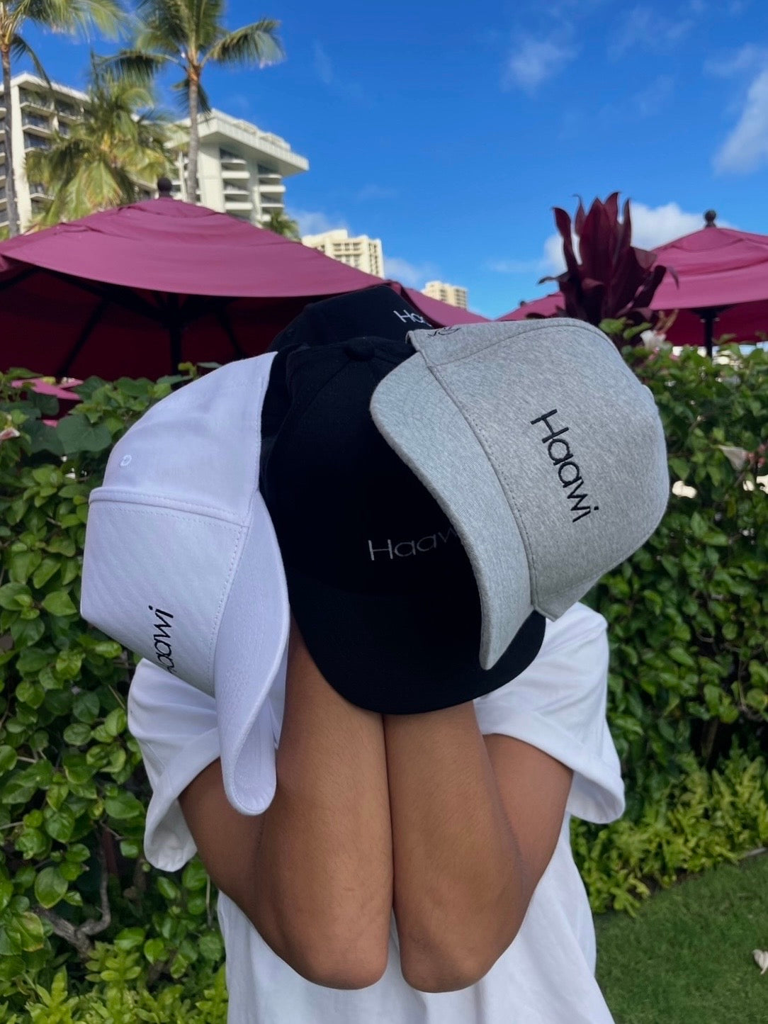 Sweat fabric Cap