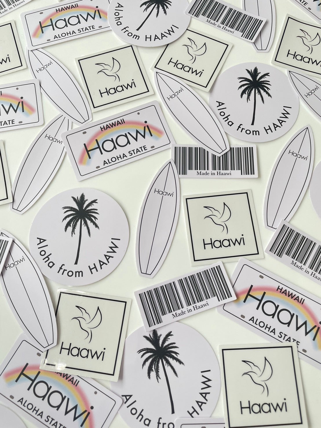 Haawi logo clear Sticker