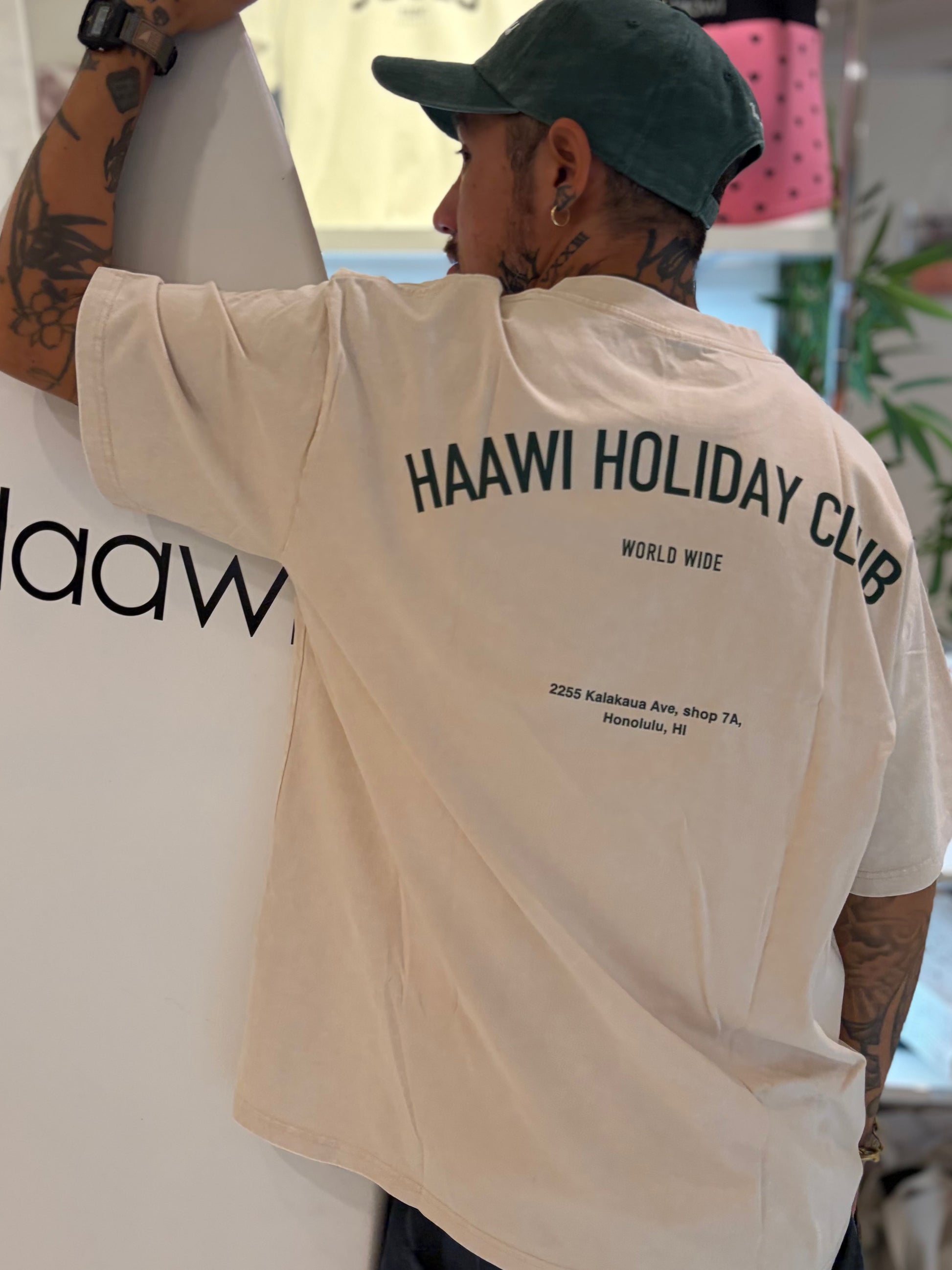 Haawi holiday club T-shirts