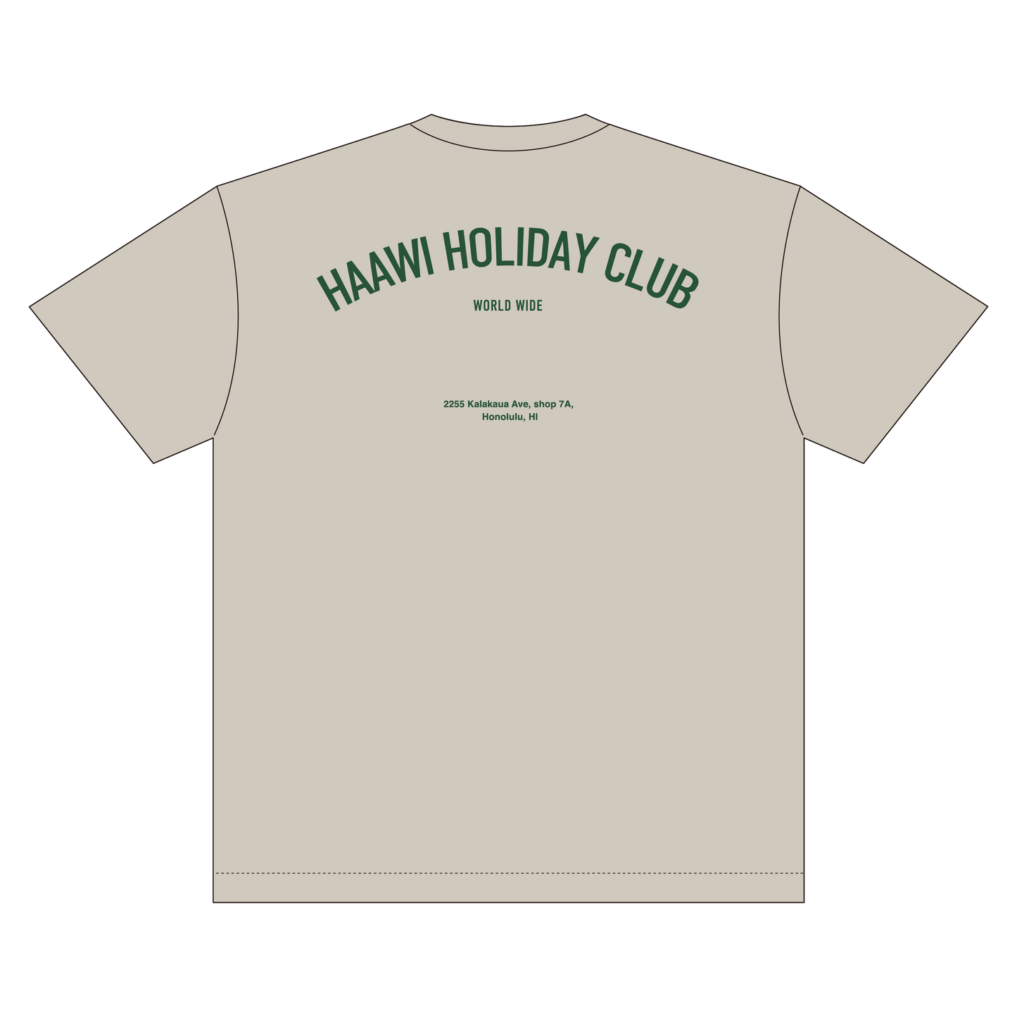 Haawi holiday club T-shirts