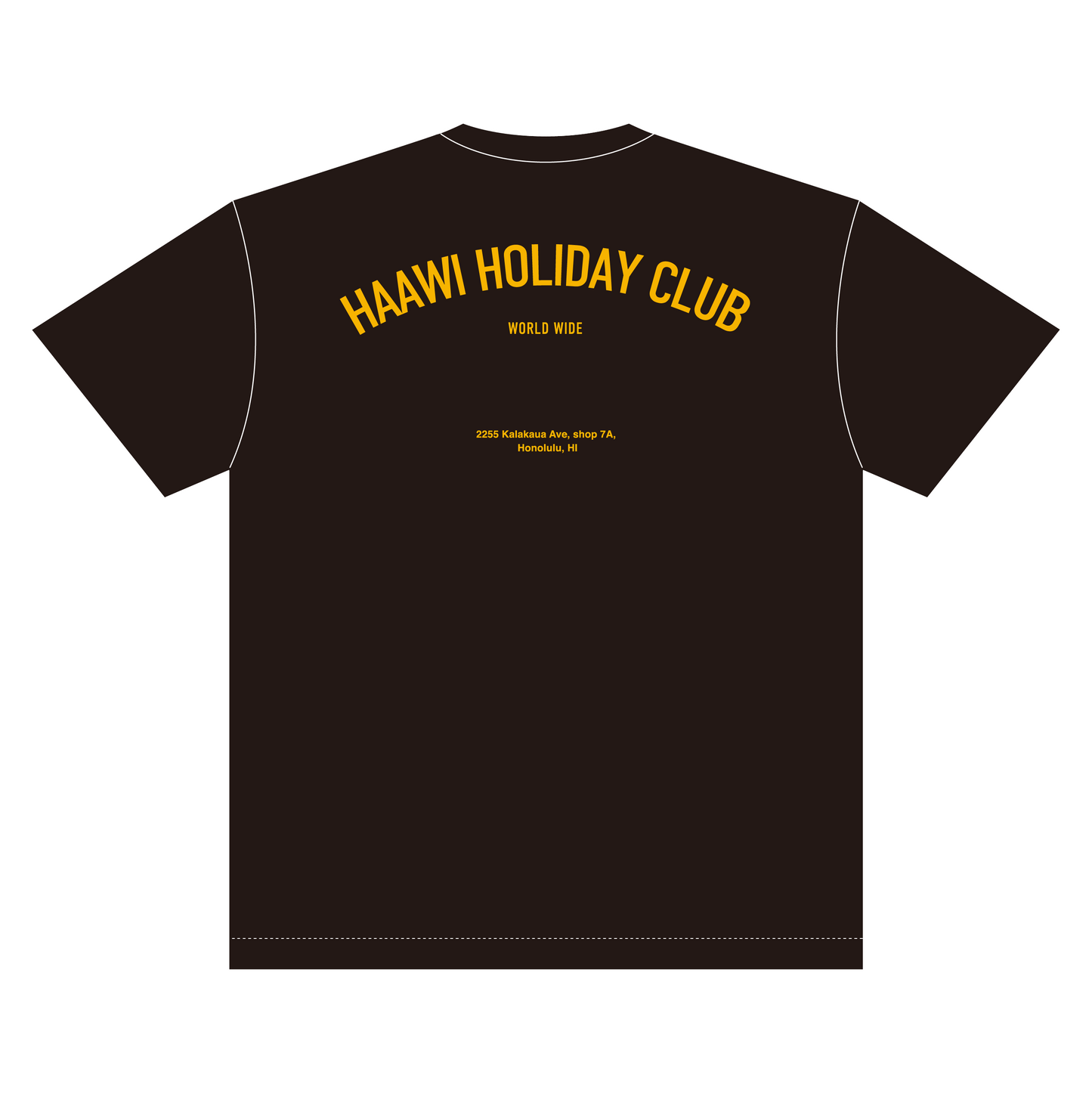 Haawi holiday club T-shirts